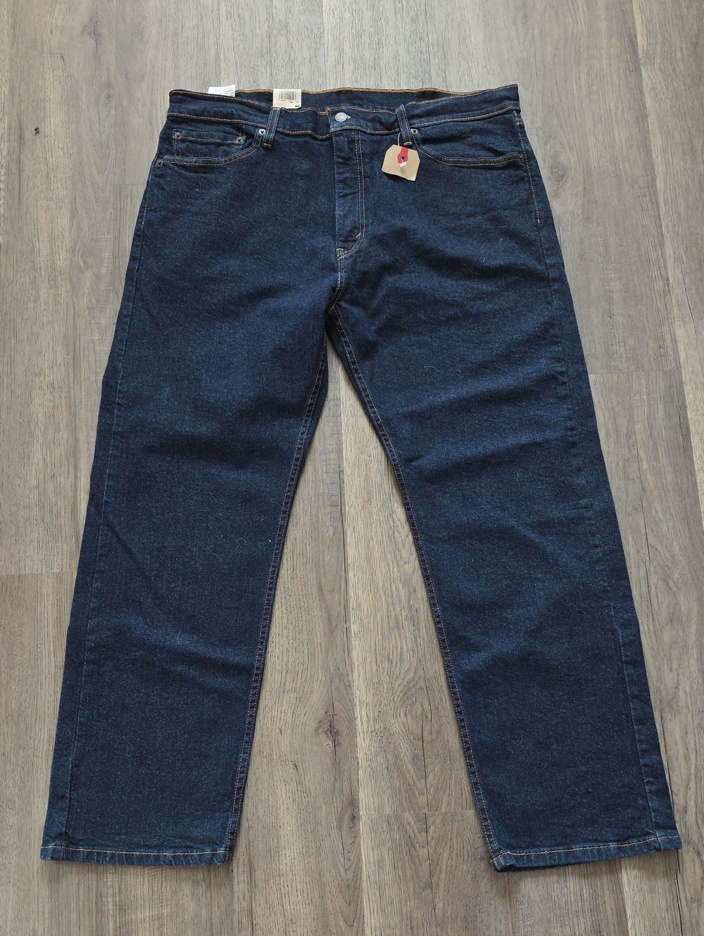 Men's Levi's 505 Dark Wash Jeans 38 x 30 NWT